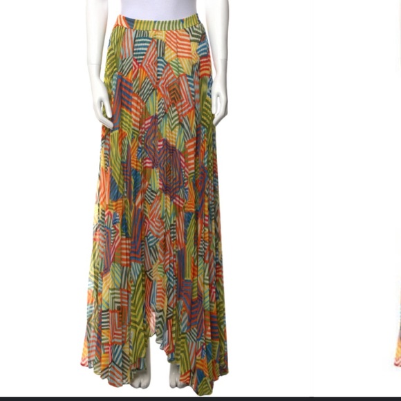 Alice + Olivia maxi skirt multi color. - Picture 2 of 4